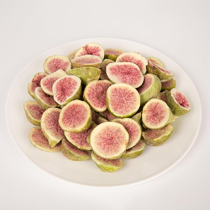 Oranfit Freeze-Dried Fig Chunks, 11.2 Ounces/318g (75-105 Chunks)