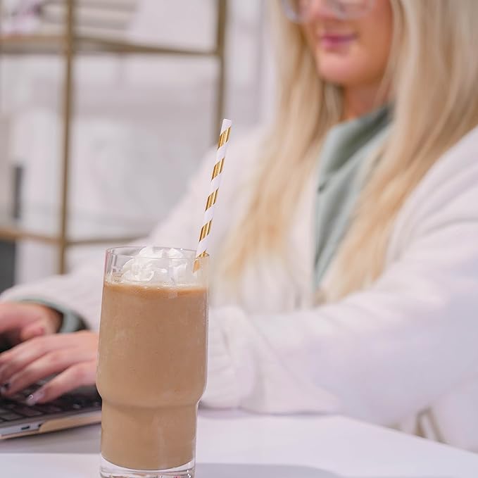 Frozen Cocktail Drink Mix - Makes 8 Espresso Martini Slushies - Drink Powder Pouches for Alcohol - All Natural Low Sugar Mixer, No Blender Needed