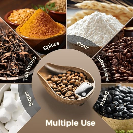 MHW-3BOMEBR Coffee Bean Scale and Spray Bottle Kit, Espresso Scale for Coffee Beans Weighting/Dosing, 0.3-200g, 0.1g Precision Mini Coffee Scale, Digital Kitchen Scale, Coffee?갩ea?갨pice, ES6561-OS
