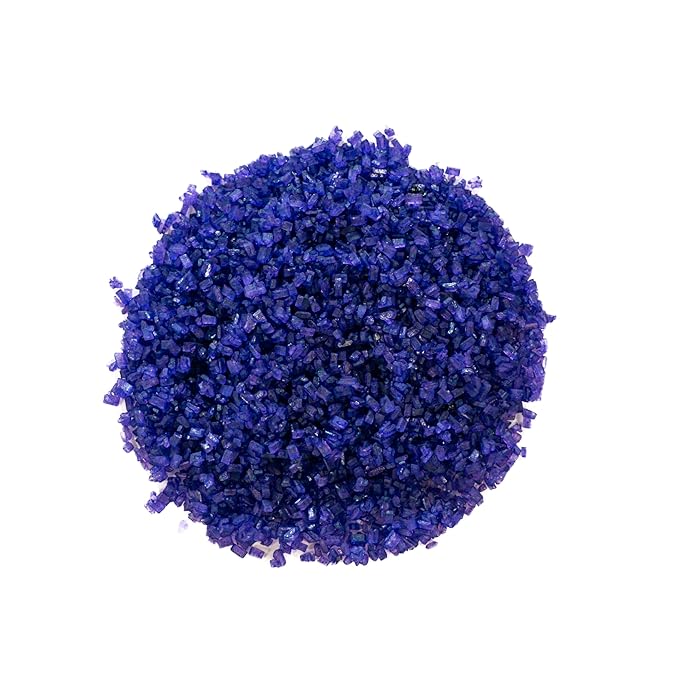 Bakerpan Sugar Sprinkles for Baking - 7 Ounce Lavender Decorating Sugar Crystals for Cookies, Cake Pops, Ice Cream (Made in USA)