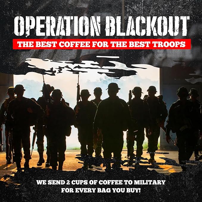 Blackout Coffee Morning Reaper Whole Bean Coffee ??Medium Roast, Bold & Smooth Flavor, Non-Bitter ??Freshly Roasted 12oz Bag, American Made