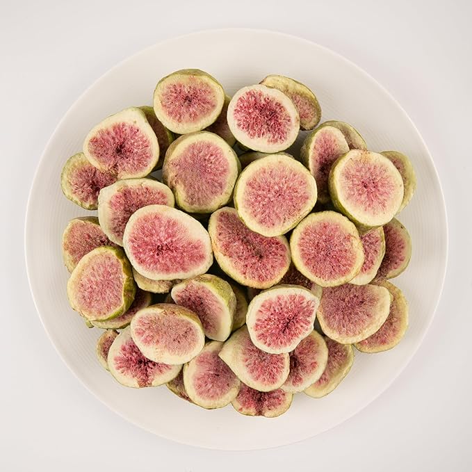 Oranfit Freeze-Dried Fig Chunks, 11.2 Ounces/318g (75-105 Chunks)