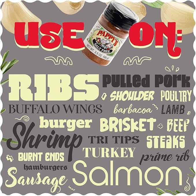 Pappy's Seasonings (Original Salt Free, 3.5)