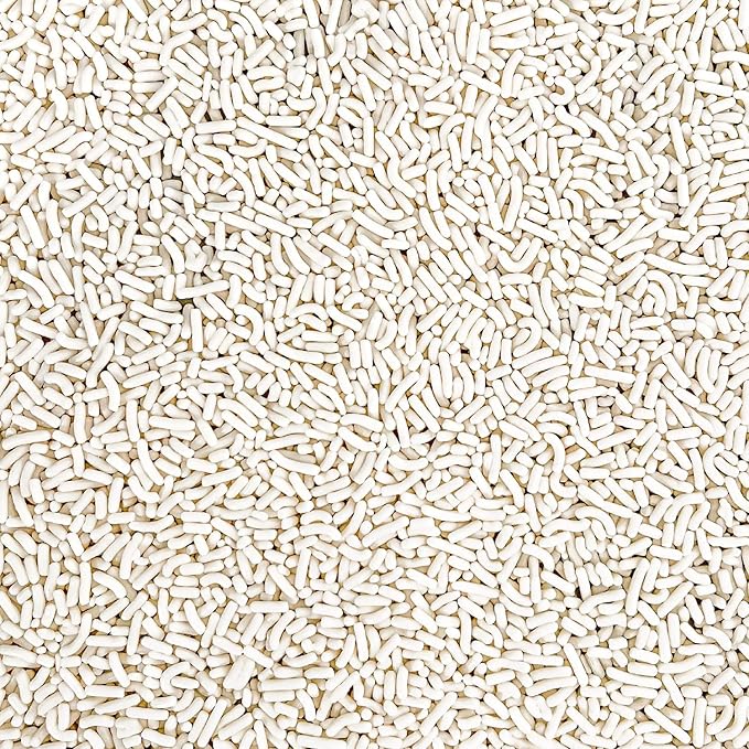 Judee's Gluten Free White Sprinkles (4 oz) - Nut & Gluten Free Sprinkles - Brighten Up Baked Goods for Cookies, Desserts, Ice Cream Toppings & Cake Decoration