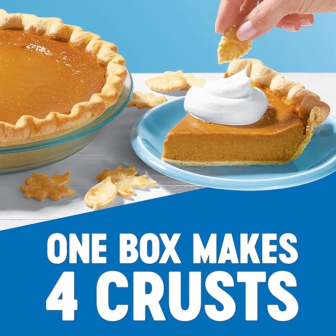 Krusteaz Traditional Light & Flaky Pie Crust Mix, 20 Ounce (Pack of 6)