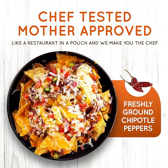 Flavor Seed Organic Fajita Seasoning, Did Someone Say Chipotle (Resealable Pouch)