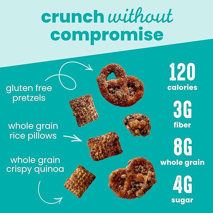 Marimix Snack Mix | Chocolatey Sea Salt 3 Pack | Crunch Baked Sweet & Salty Savory Plant Based Naturally Gluten Free Whole Grain Fiber Charcuterie Pretzel Trail Party Mix | No Artificial Ingredients