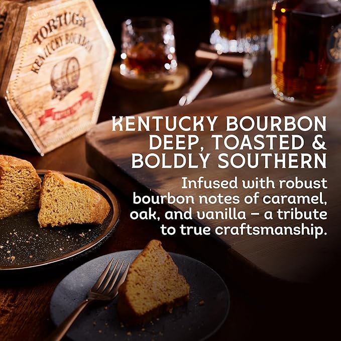 TORTUGA Kentucky Bourbon Butter Cake - 16oz Cake - 2 Pack - The Perfect Premium Gourmet Gift for Stocking Stuffers, Gift Baskets, and Christmas Gifts - Great Cakes for Delivery