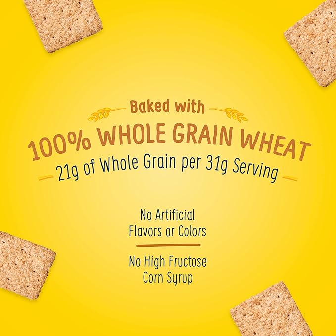 Wheat Thins Original Whole Grain Wheat Crackers, Party Size, 20 oz Box (Pack of 2)