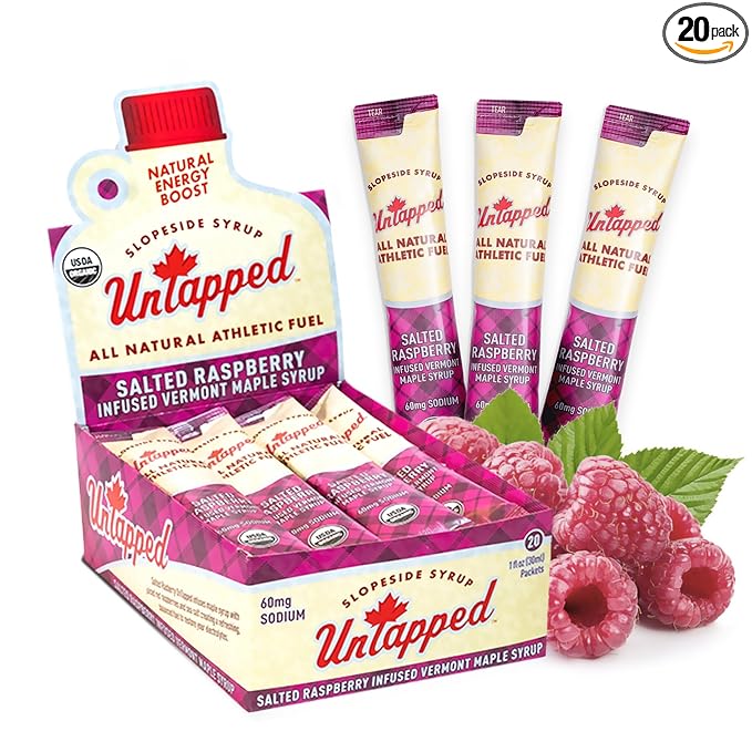 Salted Raspberry Infused Maple Syrup