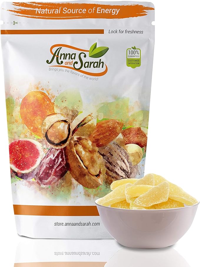 Anna and Sarah Dried Crystalized Ginger, 2 Lbs
