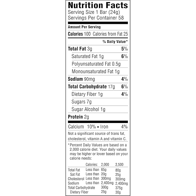 Quaker Chewy Granola Bars, Peanut Butter Chocolate Chip, 58 Count