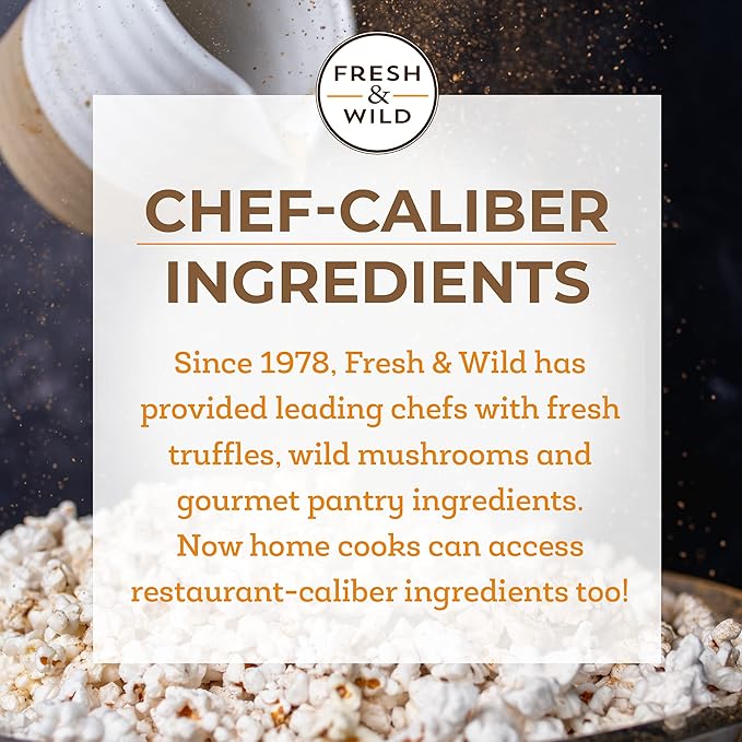 Fresh & Wild | Sweet Corn Powder | Milled Dried Sweet Corn Flour Kernels | Natural Coloring, Flavoring, and Decoration | For Momofuku Milk Bar Corn Cookies | 8 oz | Gourmet, Chef-Inspired Ingredients
