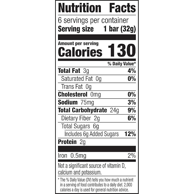 Nature Valley Chewy Fruit & Nut Granola Bars, Cranberry Pomegranate, 6 Bars, 6.7 OZ