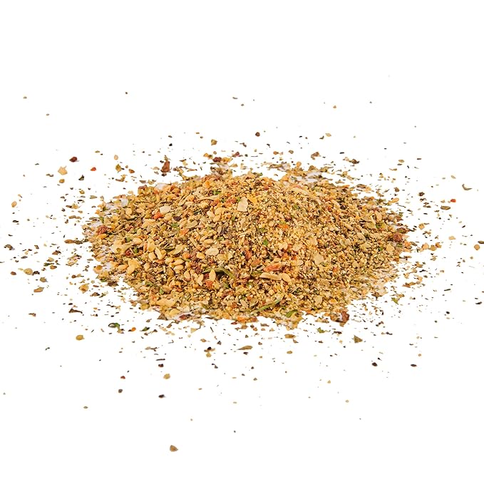 Lawry's Salt Free 17 Seasoning, 20 oz - One 20 Ounce Container of 17 Seasoning Spice Blend Including Toasted Sesame Seeds, Turmeric, Basil and Red Bell Pepper for Seafood Poultry and Beef