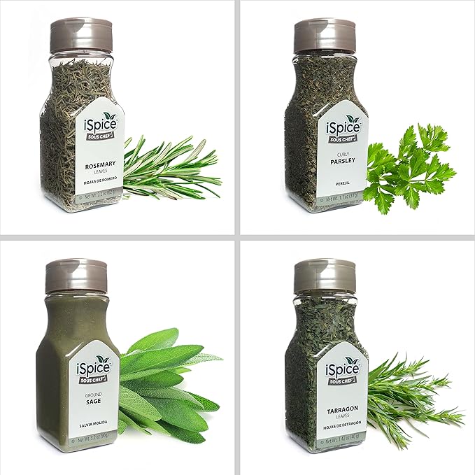 iSpice Starter Spice Set- Seasonings for Cooking - 24 Pack Starter Spice Gift Set | Silk Road