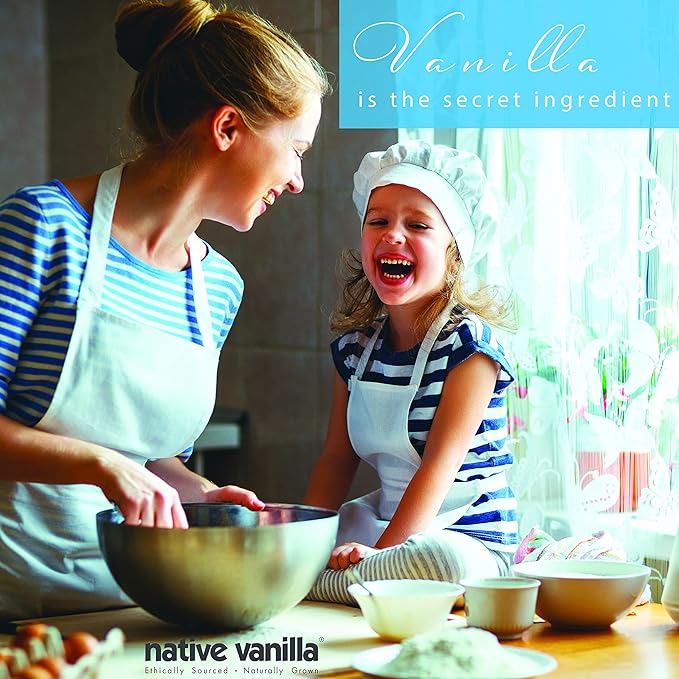 25 Organic Madagascar Vanilla Beans - Gourmet Grade A Premium Vanilla Pods - For Vanilla Extract & Baking - For Cooking, Desserts & More - 100% Vegan & Kosher - Non-GMO & Gluten-Free - Native Vanilla
