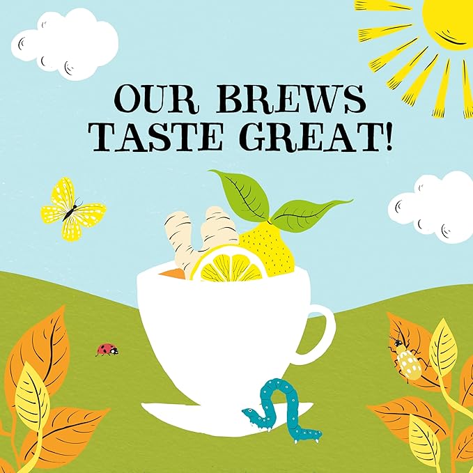 Clipper Tea Lemon & Ginger Teabags ??Caffeine Free, USDA Organic, Great Hot or Iced ??Aromatic, Natural, Fair & Delicious ??200 Tea Bags