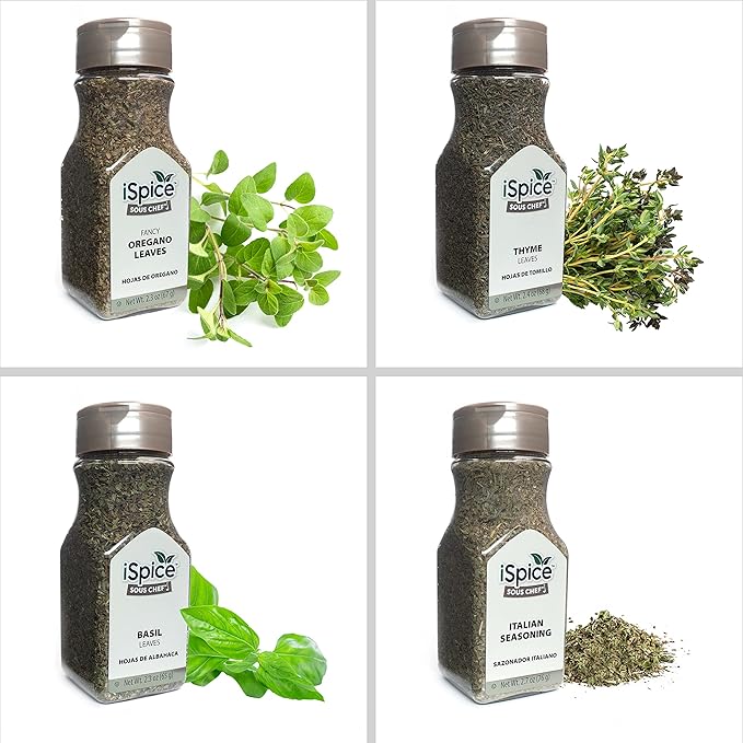 iSpice Spices and Seasonings Sets Starter Kitchen Set for Cooking - Spices Variety Pack Herb, & Seasoning |Gifts Home Basic Spice Set | 24 Pack Starter Spice Gift Set | Fiona