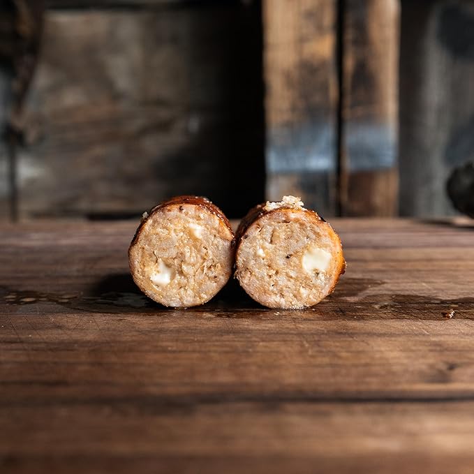 Bearded Butchers High-Temp Mozzarella & Swiss Cheese, Pack of 2 (2.5 lb Bags Each) ??5 lbs Total, Shelf-Stable 1/4-Inch Cubes for Up to 25 lbs of Meat Per Bag, 400째F High-Temperature Cheese ??Smooth & Savory Blend for Sausages, Brats, and Burgers