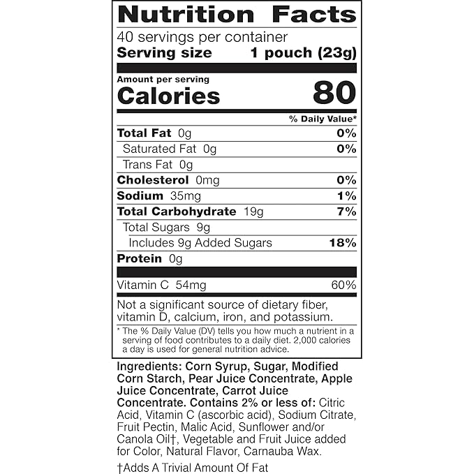 Mott's Fruit Flavored Snacks, Halloween Treats, Animals Assorted Fruit, Gluten Free Snack, Family Pack, 40 Ct, 32 oz