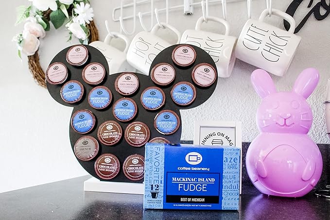 Mackinac Island Fudge Coffee Pods by Coffee Beanery | 12ct Medium Roast Arbica Coffee