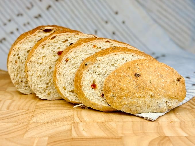 Molibake Italian Focaccia Bread Mix ??Pack of 2 ??Premium Artisan Italian Bread Mix for Bread Machine and Oven ??15 oz ??All-Natural Gourmet Mediterranean Blend with Bell Pepper, Tomato, Onion, Garlic & Herbs ??Easy Homemade Baking