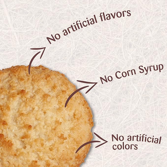 Coconut Cookie with Compound Chocolate Chips – Macaroons, Vegan Snacks, Gluten-Free, Protein and Nutrient Packed – DREAMS COCONUT – Pack of 4 (x 1.48oz/42g), 5.92oz/ 168g
