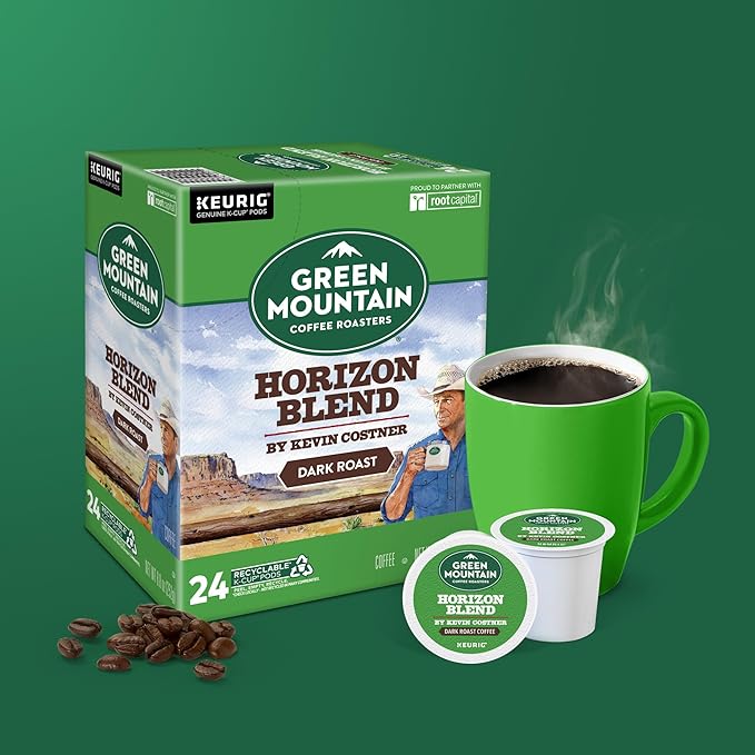 Green Mountain Coffee Roasters® Horizon Blend Coffee by Kevin Costner, Single Serve Keurig® K-Cup® Pod, 96 Count