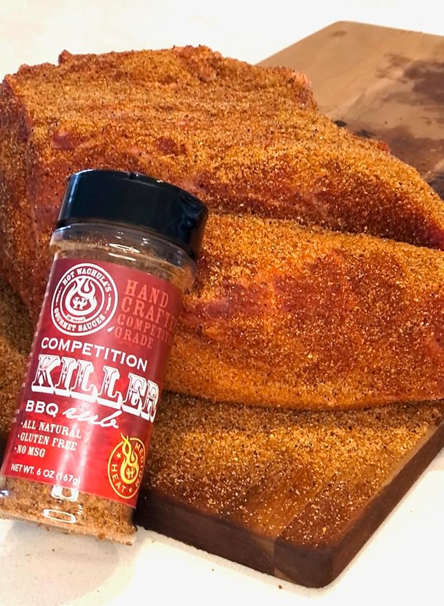 Hot Wachula?™s Killer Rub | Ultimate BBQ Rub Seasoning for Smokers and Pitmasters | World Champion Barbecue Seasoning for Smoking & Grilling | Great for for All Meats and Seafood | All Natural | No Added Fillers | No Silica Dioxide | No MSG | Gluten Free