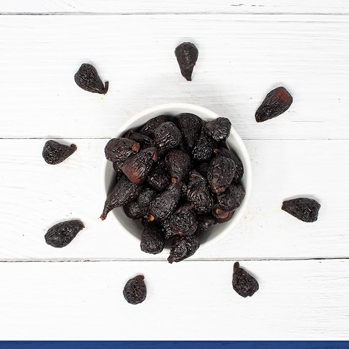Traina Home Grown California Dried Whole Black Mission Figs - Healthy, No Added Sugar, Non GMO, Gluten Free, Kosher Certified, Vegan, Packed in Resealable Pouch (2 lbs)
