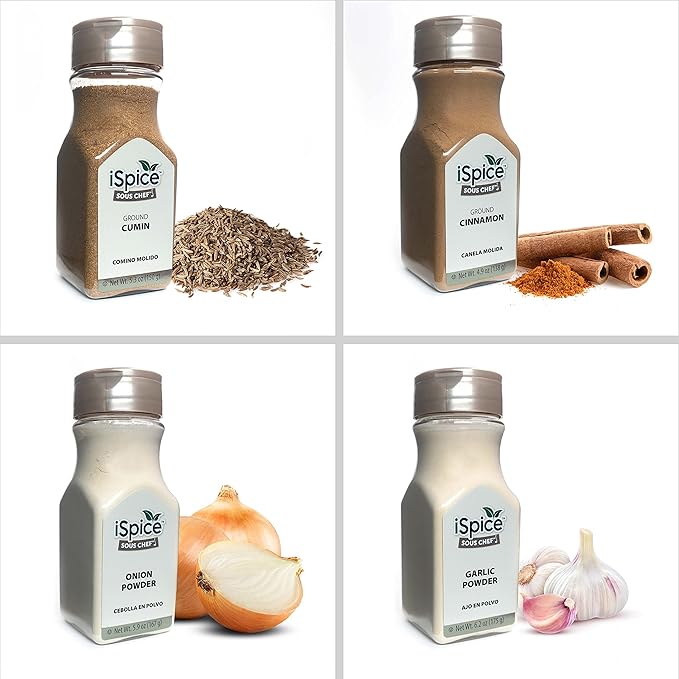 iSpice Spices and Seasonings Sets Starter Kitchen Set for Cooking - Spices Variety Pack Herb, & Seasoning |Gifts Home Basic Spice Set | 24 Pack Starter Spice Gift Set | Fiona