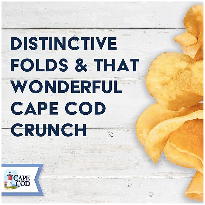 Cape Cod Potato Chips Original, 1 Oz, 10 Ct (Pack of 2)