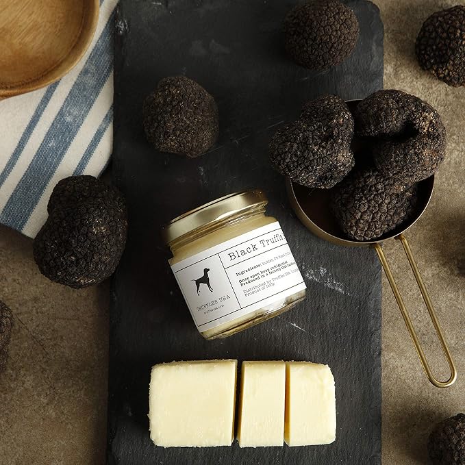 TRUFFLES USA Black Truffle Butter 2.82 oz Jar - Imported from Italy ??Unique Gourmet Recipe Made with Natural Italian Ingredients - A Rich Delicacy Known as the Diamond of the Kitchen