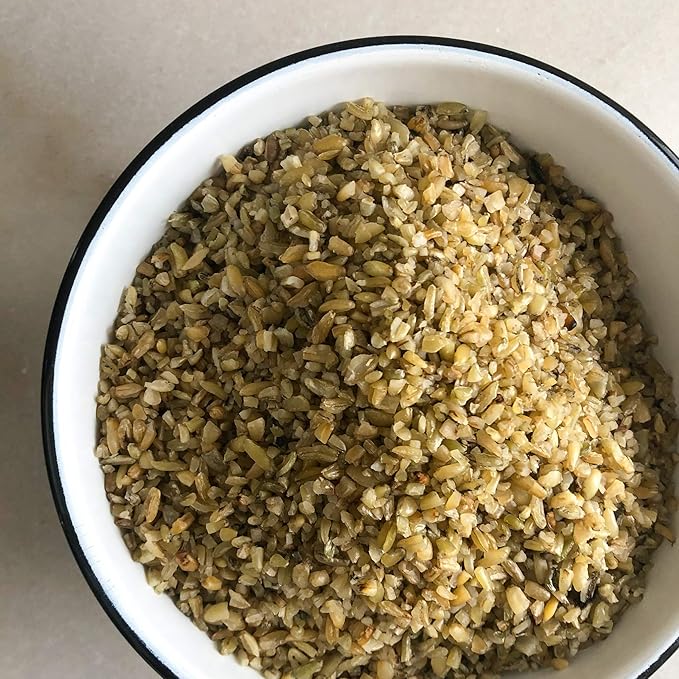 Ziyad Fine Roasted Green Wheat Freekeh, Frikeh, Farik Made from Green Duram Wheat, 28.2 oz
