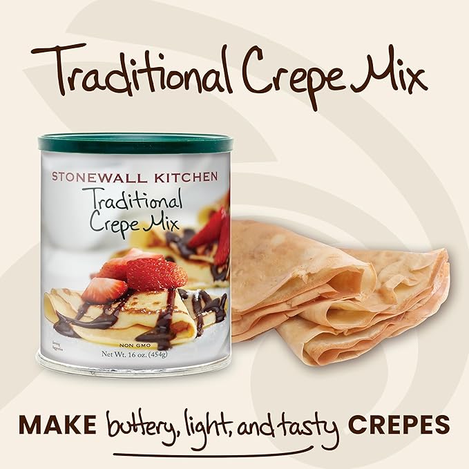 Stonewall Kitchen Traditional Crepe Mix, 16 Ounce