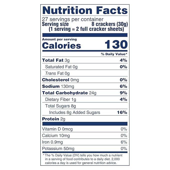 Honey Maid Graham Crackers, Party Size, 28.8 oz Box (Pack of 2)