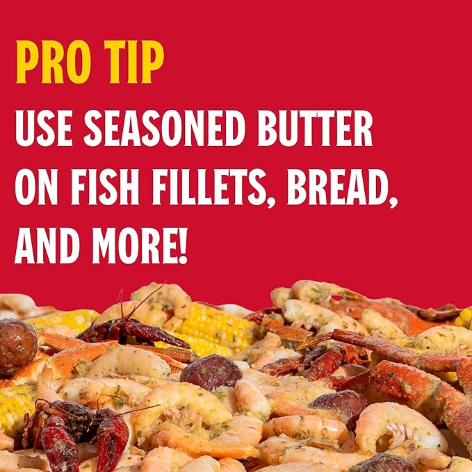 Louisiana Fish Fry Cajun Drip Viet-Cajun Butter Seasoning Mix - Seasoned Butter Sauce for Seafood - 2 oz. Bag (Pack of 3) - Just Add Butter and Toss with Seafood - Add a Burst of Flavor to Your Boiled Seafood with Cajun Drip