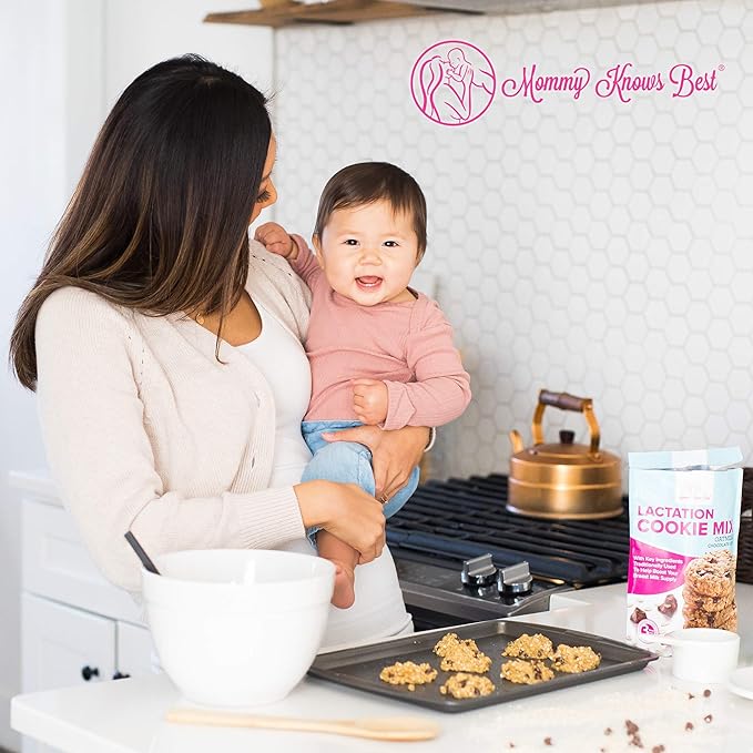 Lactation Cookies Mix - Oatmeal Breastfeeding Cookie Supplement Support for Breast Milk Supply Increase (Cinnamon Raisin, 1 Pound (Pack of 1))