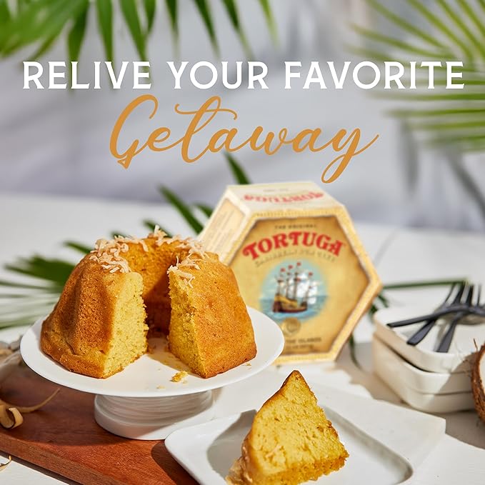 TORTUGA Provenance Rum Cake Variety Pack ??4 oz. - 6 Pack - The Perfect Premium Gourmet Gift for Stocking Stuffers, Gift Baskets, and Christmas Gifts - Great Mini Cakes for Delivery
