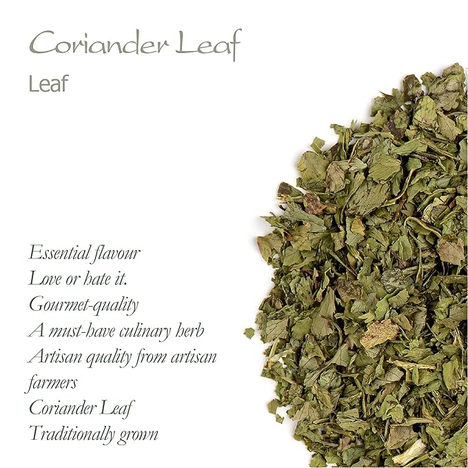 Coriander Leaves Dried Organic Quality - Dried Organic Cilantro Leaves Culantro Leaves Clinatro Celantro Corriander Leaf Cilantro Coriander Silantro Coriande Dried Leaf Corriander Colantro