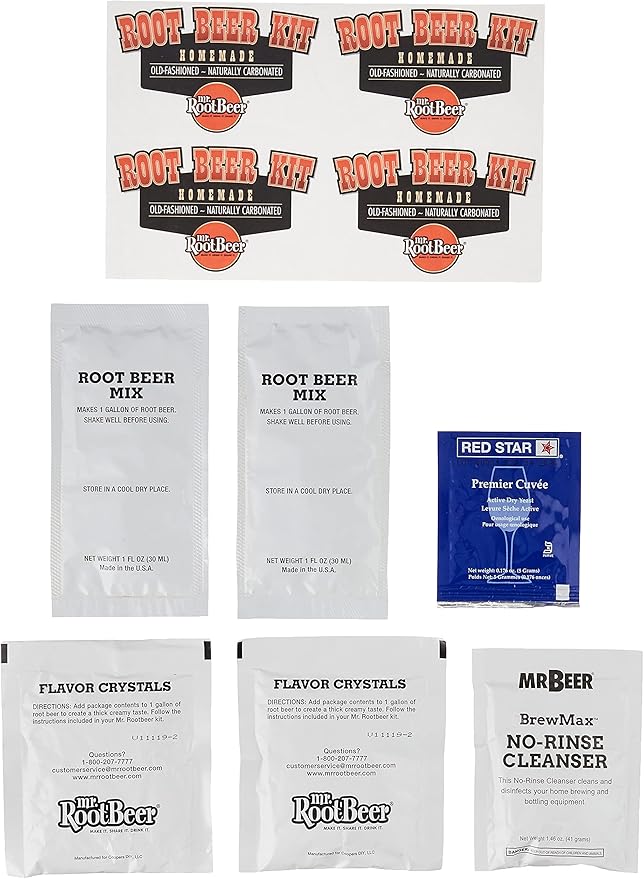 Mr. Root Beer Home Brewing Root Beer Kit