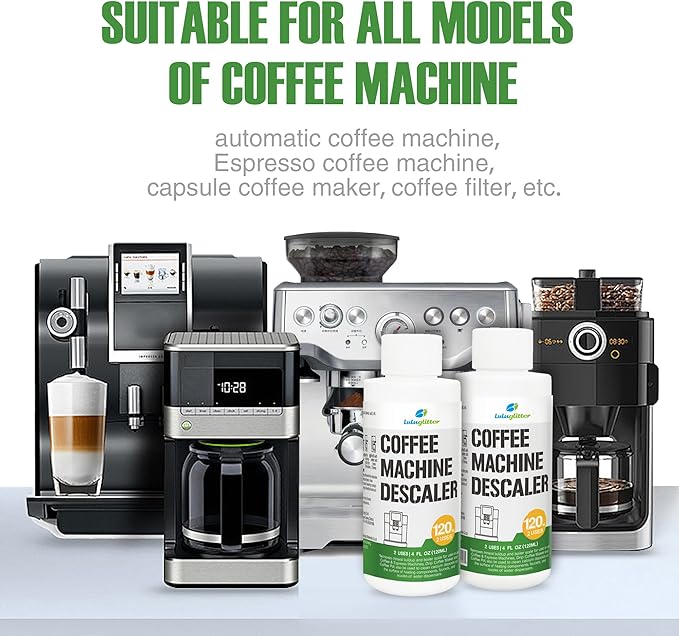 Coffee Maker Descaler, Universal Descaling Solution For Coffee Makers & Espresso Machines,Coffee Maker Cleaner And Descaler, Limescale Remover