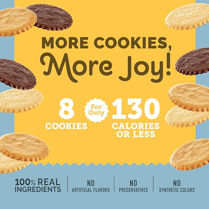 Dewey’s Bakery Meyer Lemon Moravian Style Cookie Thins, Bakery Fresh with Real Simple Ingredients, Low Calorie Snack, No Artificial Flavors, Synthetic Colors or Preservatives, 28oz (Pack of 1)