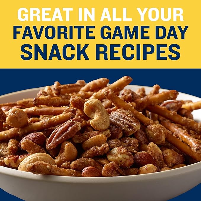 PLANTERS Salted Mixed Nuts, Party Snacks, Plant-Based Protein, 27 Oz Canister (Pack of 2)