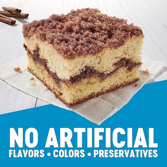 Krusteaz Gluten Free Mix Variety Pack: Blueberry Muffin, Cinnamon Crumb Cake, Double Chocolate Brownie and Pancake Mix (Bundle of 4)