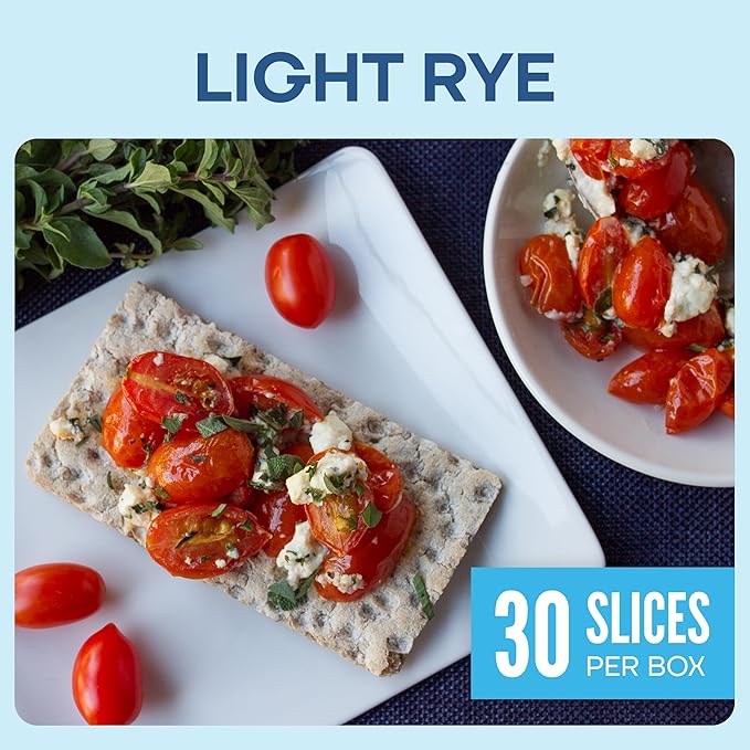 Wasa Light Rye Crispbread, 9.5 oz (Pack of 12), Rye Crackers, Non-GMO Ingredients, Fat Free