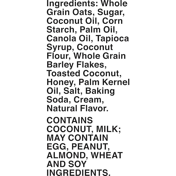 Nature Valley Biscuit Sandwiches, Coconut Butter, Snacks, 5 ct, 6.75 OZ (Pack of 12)
