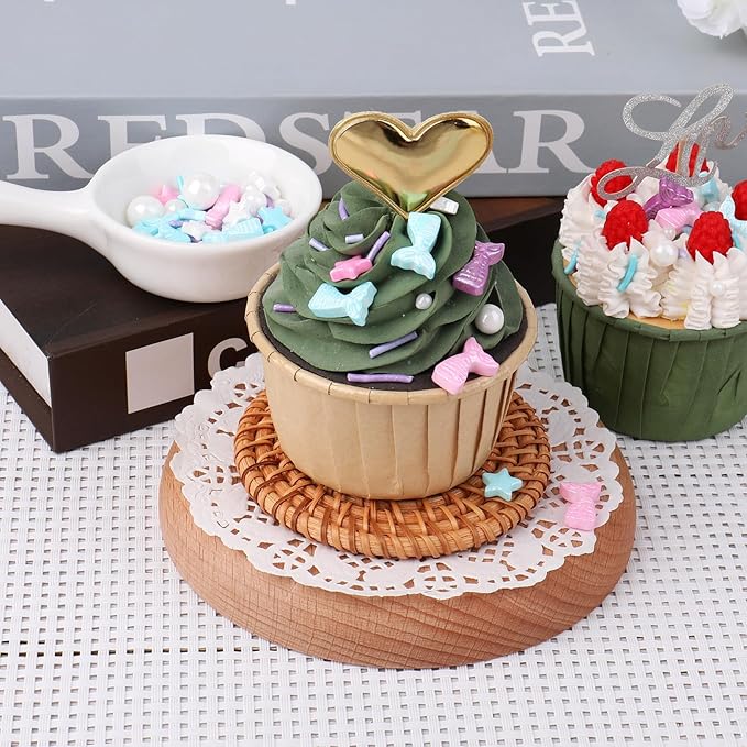 Pastel Sprinkles for Cake Decorating, Ocean Mermaid Sprinkles for Cake Cupcake Cookies Baking Ice Cream Decorations