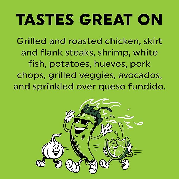 Fire & Smoke Society Charred Chile & Lime Mexican Seasoning | Jalapeno Peppers, Garlic, Salt and Lime | Grilled Chicken, Fish, Flank Steak, Shrimp, Potatoes, Avocados | M 6.8 oz